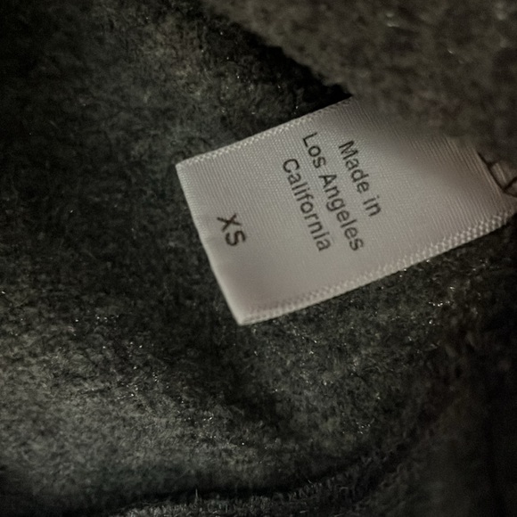 Clare V Gray Sweatshirt with White Splatter - Picture 5 of 5